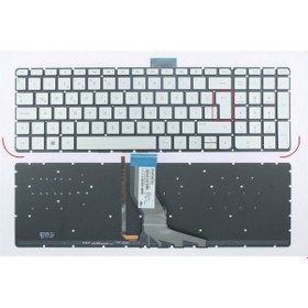 Resim HP Uyumlu Envy 17-R100, 17-R100St, 17-R100Nt Klavye - Tuş Takımı Silver 127140097811 