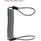 Resim Pengfushop5 Hatırlatma Kablo Stili Roaopp Motosiklet Alarm Kilidi Motosiklet Hırsızlık Alarmı Tekerlek Disk Fren Güvenlik Suzuki Kawasaki Bmw Için Siren Kilidi (Yurt Dışından) 