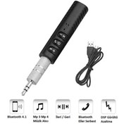 Resim Ozmik 3.5mm Jack Wireless Bluetooht Aux Araç Kit 