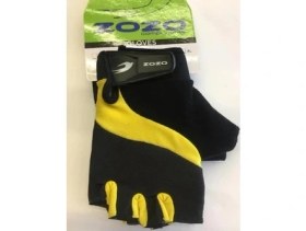 Resim Zozo Xc Sport Kısa Parmak Eldiven - Sarı - S Beden 