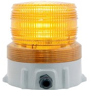 Resim Mesan Ø90 Endüstriyel İkaz Lamba Taban Montaj Turuncu 12-60vac/dc Ms 1340.3.12-60vac/dc 