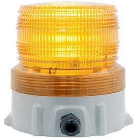 Resim Mesan Ø90 Endüstriyel İkaz Lamba Taban Montaj Turuncu 12-60vac/dc Ms 1340.3.12-60vac/dc 