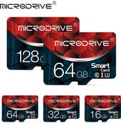 Resim Yüksek Hızlı Mikro Tf Sd Kart 256 Gb Sınıf 10 Mikro Tf Flash Usb Kalem Sürücü 64gb U3 