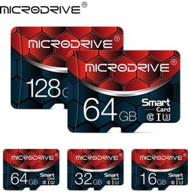Resim Yüksek Hızlı Mikro Tf Sd Kart 256 Gb Sınıf 10 Mikro Tf Flash Usb Kalem Sürücü 64gb U3 