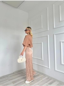 Resim Keymoda Kadın Kraşlı Pantolon Bej Bej 
