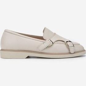 Resim Valmenti Kadın Hakiki Deri Bej Casual Ayakkabı 51 144-7001 Bn Ayk Sk24-25 Bej Dr Bej 