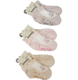 Resim Katamino Notus Abs'li Kız Bebek Patik Çorap K48027 Asorti ASORTİ 