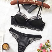 Resim Kadınlar İçin Şık Çekmece Dantel Ýüpek Seti - Tam Kapsama Sütyen & Yukarı Đüzgülü Şortlar, Fırça Kenarlarda, Pastel Beyaz/, Elde Yúyabildik Lýks Parti Günlük Ìç Ğeyim, Ùniformalık Giysi, Δüz Renklí danteli Detaylı, İncél Fransız Trımli Konforlu ve Destékleyici Sofistike Sütun Ve Pantoşon Takimi 