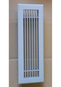 Resim 40x10 Eloksallı Lineer Şömine Dolap Havalandırma Menfezi İç Öl... 