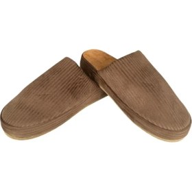 Resim Liger Erkek Pofuduk Ev Terliği VİZON 