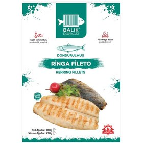 Resim Balık Dünyası Dondurulmuş Ringa Fileto 500 G 