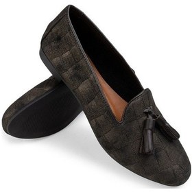 Resim Deery Hakiki Nubuk Kahverengi Kadın Babet Kahverengi (539893132) Kahverengi 