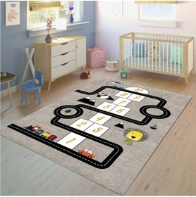 Resim G&C HOME SÜNGERLİ YUMUŞAK ÇOCUK, Oyun halısı dijital baskılı, kaymaz taban, Yıkanabilir 