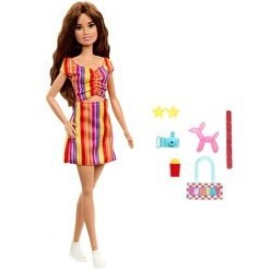 Resim Barbie Karnival Bebeği ve Aksesuarları JFL59 