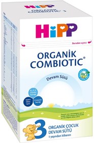 Resim Hipp 3 Organik Combiotic Devam Sütü 800 gr 