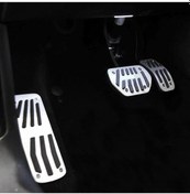Resim Araba Pedalları Peugeot 207 301 307 208 2008 308 408 Cc Cıtroen C3 C4 Ds 3 4 6 Ds3 Ds4 Ds6 Hızlanma Fren Dinlenme Pedalı Kapağı Mt 4pcs 