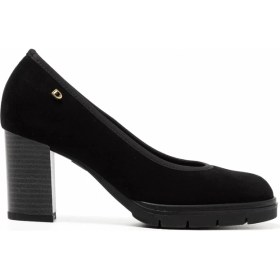 Resim Kadın Oxford ( Klasik) 483700DP Donna Serena 3700DP Camoscıo Pelle Nero 