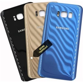 Resim Samsung Uyumlu Galaxy S8 Kasa İçin Kapak G950 Arka Pil Kapağı 