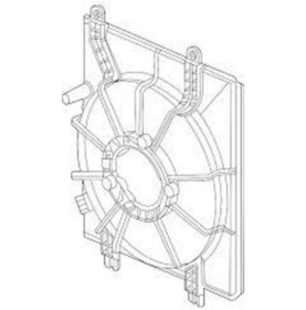 Resim Esse Otomotiv Civic 21- Radyatör Fan Davlumbazı - -1901564AA01 - 19015-64A-A01 