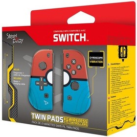 Resim Steelplay Nintendo Switch JoyCon Twin Pads Controller Pokeball 