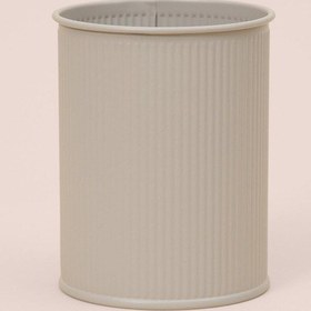 Resim The Mia Stripe Tezgah Üstü Kaşıklık Bej 13x11 Cm Bej 