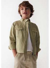 Resim Nk Kids Erkek Ceket 24ynk46700 Yeşil 