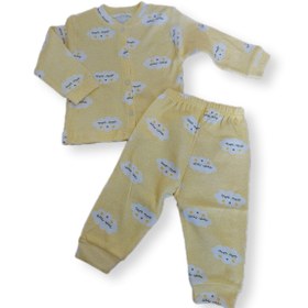 Resim Bebek Pijama Takımı Bulutlu 