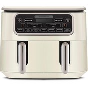 Resim Genel Markalar AIR PRO COOK DUO KÖZ XXXL 8 L AIRFRYER ICONIC BEIGE 