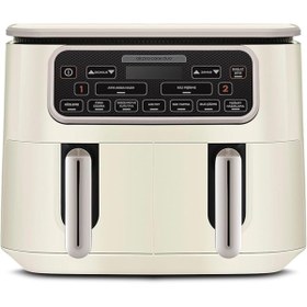 Resim Genel Markalar AIR PRO COOK DUO KÖZ XXXL 8 L AIRFRYER ICONIC BEIGE 