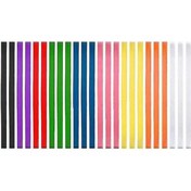 Resim Bloomnest 24 Adet Renkli Plaj Havlusu Klipsleri, Rüzgar Geçirmez Havlu Tutucu, Plaj Sandalyesi Klipsleri, Elasti, Altın-siyah Altın - Siyah 