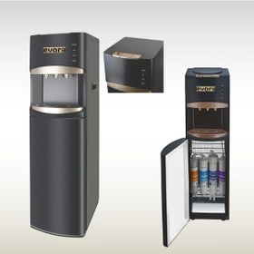 Resim Özel Seri Ev Tipi Ofis Tipi Sıcak Soğuk Arıtmalı Su Sebili Gold Siyah Premium 1 