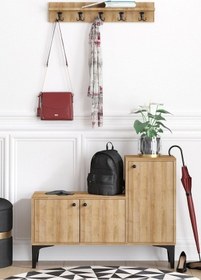 Resim Decormet Simon Ayakkabılık Safir Meşe -dec-20036 Diğer 