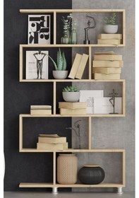 Resim Decormet Nilüfer Kitaplık Safir Meşe Diğer 