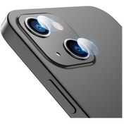 Resim Ally iPhone 13 Uyumlu - 13 Mini Tempered Glass Cam Kamera Koruyucu 