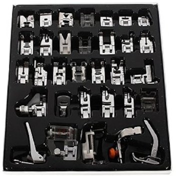 32 Parça Ev Tipi Aile Dikiş Makinesi Ayak Seti