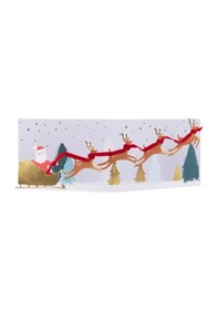 Resim Meri Meri - Santa's Card - Noel Baba Tebrik Kartı - 3d 