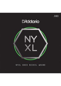 Resim D'addario Nyxlb080 Nyxl Serisi Bas Gitar Tek Teli - .080 Profesy 