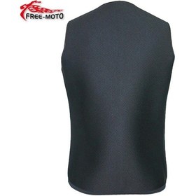 Resim Free - Moto Free-Moto Motorsikletçi Sıfır Yaka Neopren Yelek 