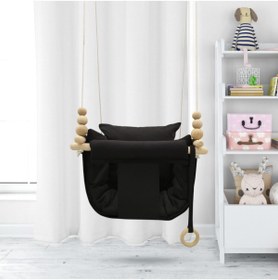 Resim Sallansana Siyah Dream Swing Salıncak 