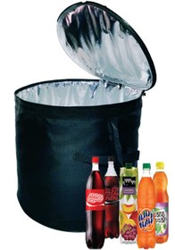 Resim Alfagrup Al&fa Grup 55 Litre Siyah Folyo Kaplı Soğutucu Buzluk Termal Seyahat Otomobil Bagaj Çantası 