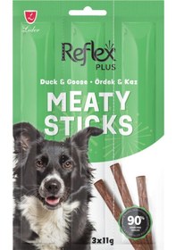 Resim Ördek&kaz Etli Meaty Stıcks Köpek Ödülü 3x11 Gr 