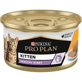 Resim Purina Pro Plan Kitten Tavuklu Yavru Kedi Konservesi 6 x 85 G 