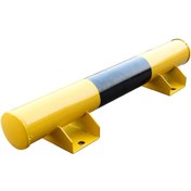Resim İlgi Trafik Otopark Lastik Stoperi Araç Stoperi Otopark Sonlandırma Bariyeri Demiri 60 cm Ø76mm 2mm 