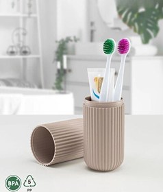 Resim Mithra Life Seyahat Tipi Krem Plastik Diş Fırçası Gözlük Aksesuar Saklama Kutusu MIT1211 