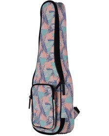 Resim Skycity 23 İnç Konçert Ukulele Kılıfı - Yumuşak Flanel Döşeme, Askılı Askı Ve El Çantası İle Desenli Kumaş Kılıf Gri 