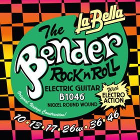 Resim La Bella Elektro Gitar Tel Set B1046 