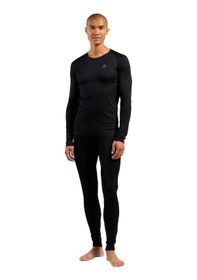 Resim Odlo Odlo Active F-dry Light Bl Top Crew Neck L/s Erkek Siyah Içlik Üst 6000 Siyah 