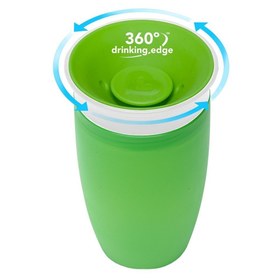 Resim Munchkin Mucize 360° Alıştırma Bardağı 12 ay+ 296 ml Yeşil 