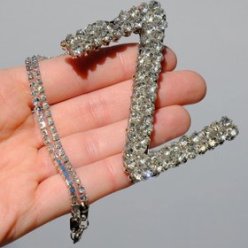 Resim TASARIM ARABAM ATİKE ELİF AKIN Gümüş 7 Cm ''z'' Harf Dikiz Süsü 