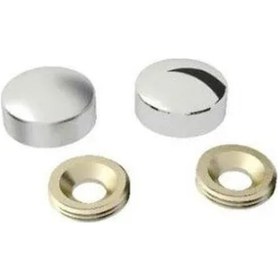 Resim Vida Kapama Kapağı 30 Mm, Krom - 2 Adet Çok Renkli 